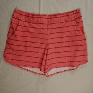 Columbia Men's Orange & Brown Stripe Swim Shorts XXL